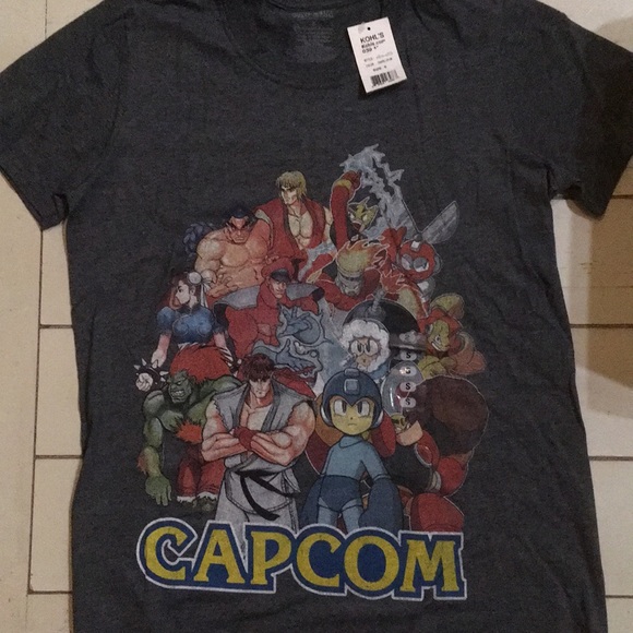 Men’s Small Capcom Superhero S/S Tee Shirt - Picture 1 of 3
